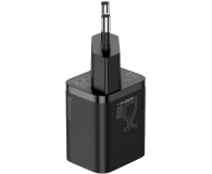 BASEUS Super Si Quick Charger (1xUSB-C, 25W) z przewodem USB-C - USB-C, 1m, czarna - 1079276 - zdjęcie 3